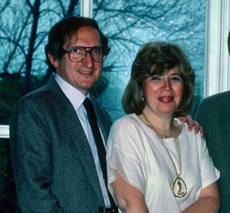 Sidney Pestka and Joan Pestka circa 1990